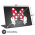 Disney Minnie Mouse Dots The Way Universal Laptop 11in (8.8 x 6.2in) Skin